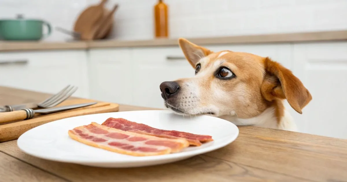 can dogs eat bacon?