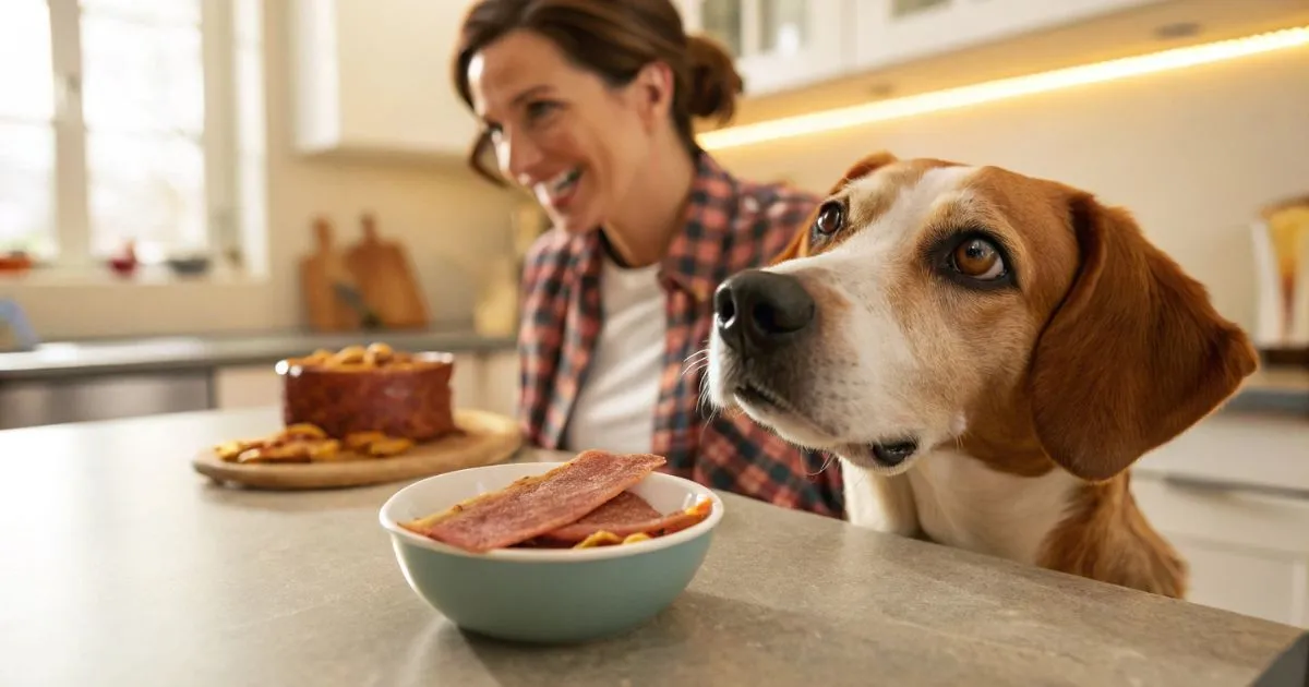 is bacon bad for dogs