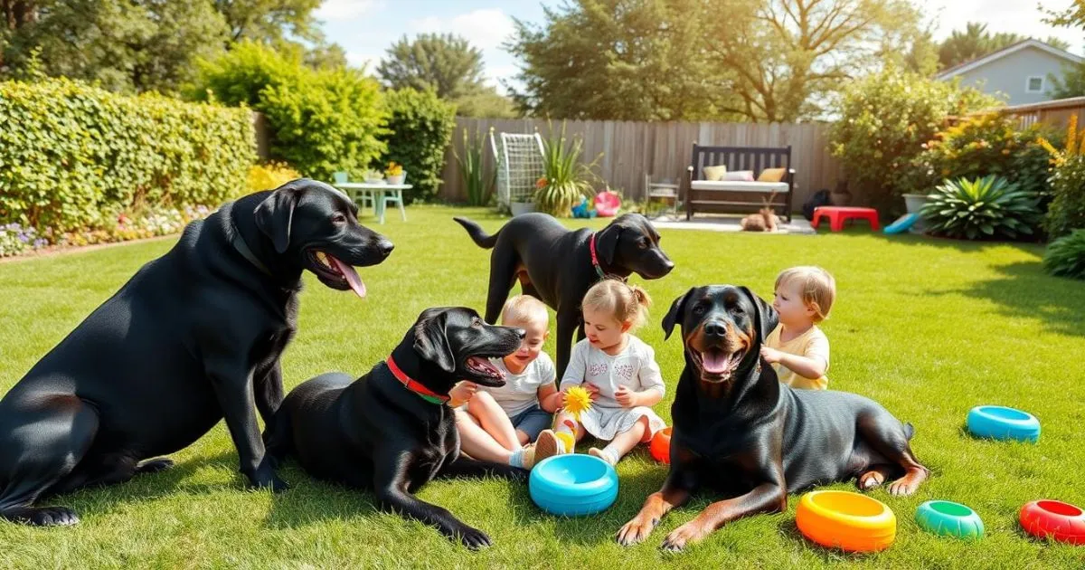 large black dog breeds